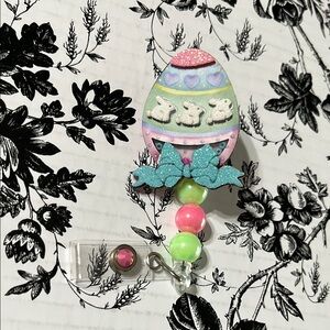 Pastel Easter Egg Badge Reel